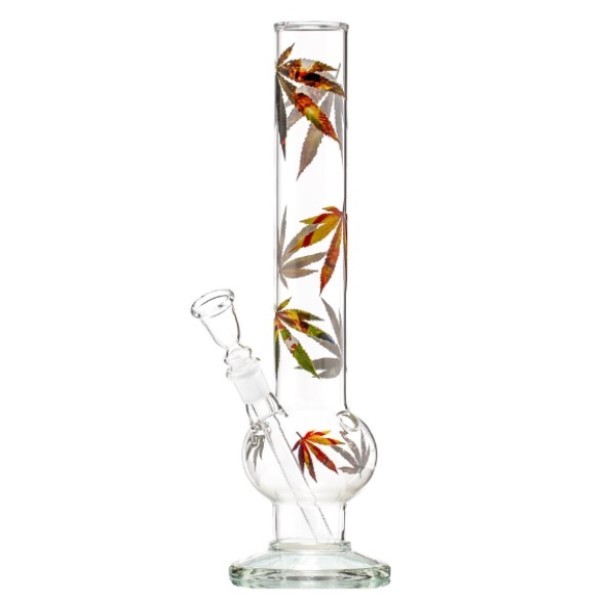 Bong de vidro icer Leaves 38 cm