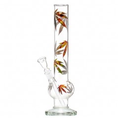 Bong de vidro icer Leaves 38 cm