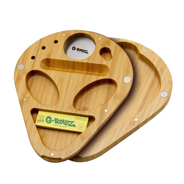 Bandeja Bamboo Alien 9x23 cm G-Rollz