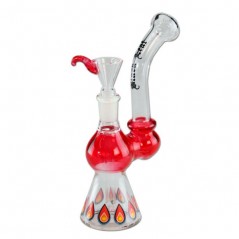 Bong vidro Difusor Red & Fire 18 cm loja de cultivo online garden center gardenong center