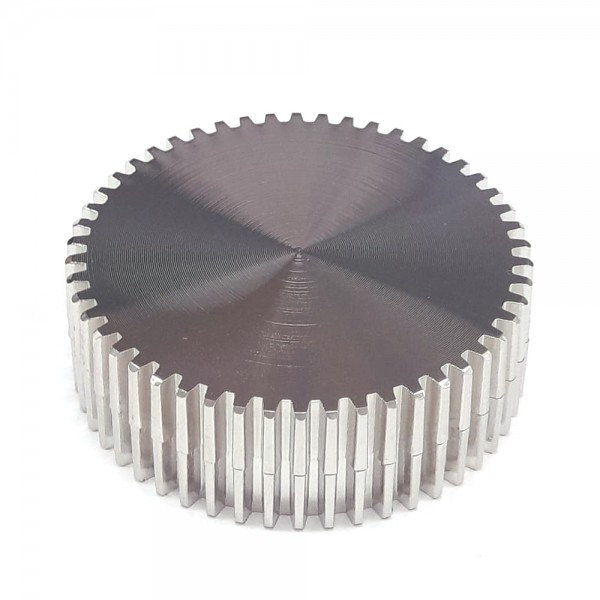 Grinder Metal Engrenagem 2p 56mm growshop online garden center loja de cultivo online grow store ralador de metal