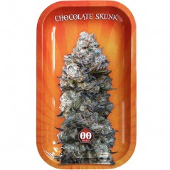 Bandeja de Metal Chocolate Skunk loja de cultivo growshop cultivo indoor