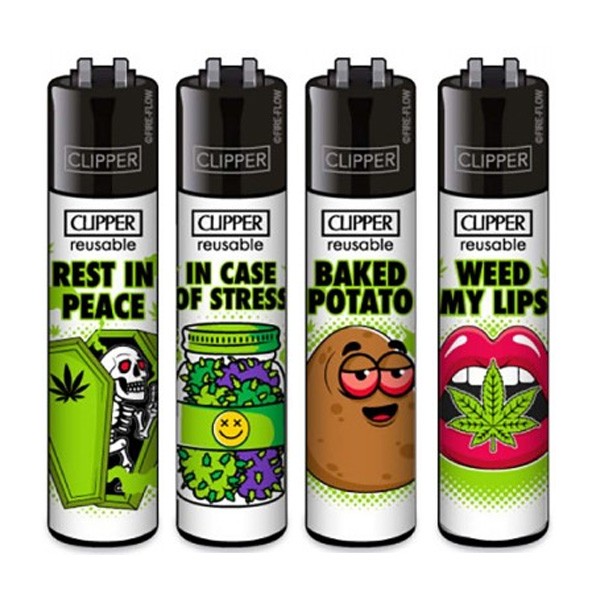Isqueiro Clipper Weed Slogan #12 CLIPPER GROWSHOP ONLINE GARDEN CENTER LOJA DE CULTIVO ONLINE LIGHTER