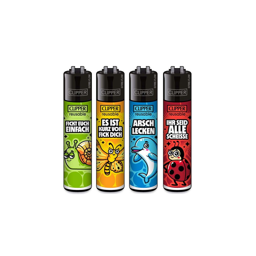 Isqueiros Clipper Freche Tiere