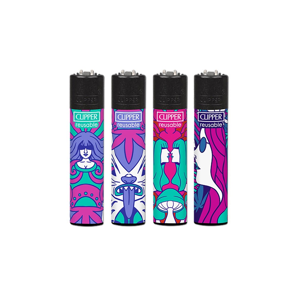 Isqueiros Clipper Hippie Hemp