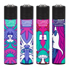 Isqueiros Clipper Hippie Hemp