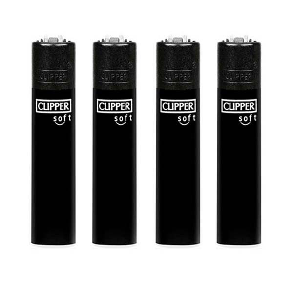 Isqueiro Clipper Micro Soft All Black