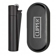 Isqueiro Clipper Metal Classic Black