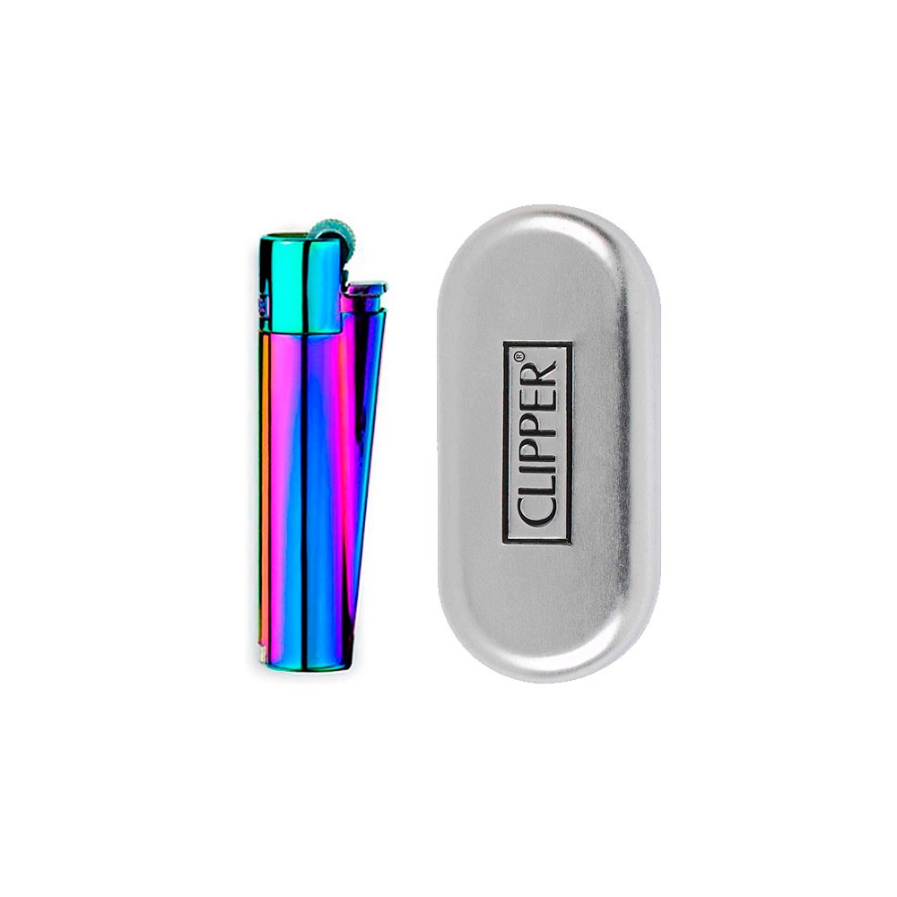 Isqueiro Clipper Metal Classic Icy Colors LOJA DE CULTIVO ONLINE GARDEN CENTER