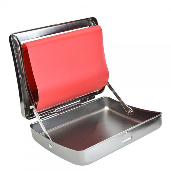 Máquina de Enrolar RAW King Size 110mm Metal LOJA DE CULTIVO ONLINE