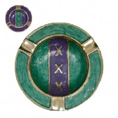 Cinzeiro de Metal Amsterdam Green 90 mm