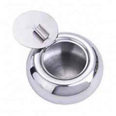 Cinzeiro de aço inoxidável Redondo 95 mm