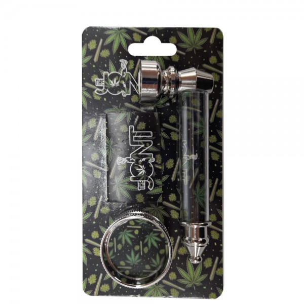 Kit Cachimbo Joint Leaf + Grinder
