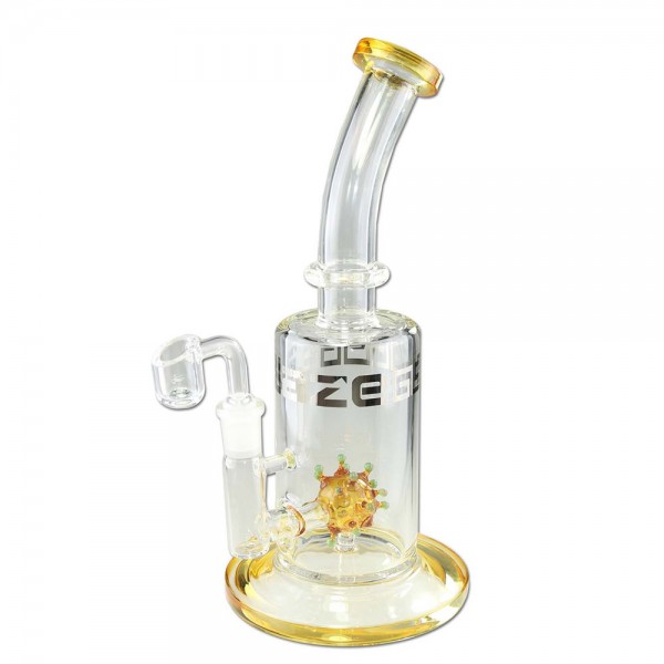 Bong BHO Vidro Percolator Blaze Virus 24 cm