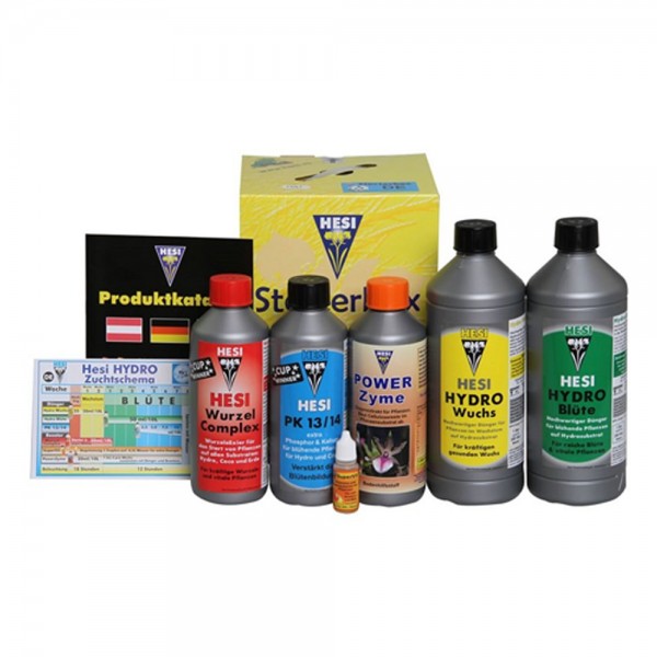 Starter Box Hydro Hesi growshop online garden center loja de cultivo profissional hydroponic system hydroponic nutrients