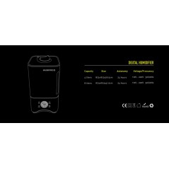 Humidificador HumiPro 4L loja de cultivo JARDIM URBANO