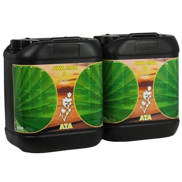 ATA Awa Max A+B 2x0.5, 2x1, 2x5 e 2x10L ATAMI LOJA DE CULTIVO ONLINE BEST NUTRIENTS FOR HIDROPONIC LOJA DE CULTIVO PROFISSIONAL
