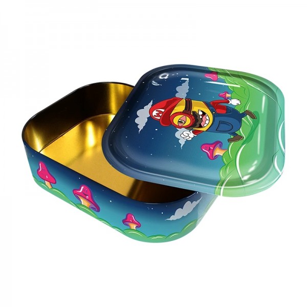 Caixa de Metal Mini Bros 18x14