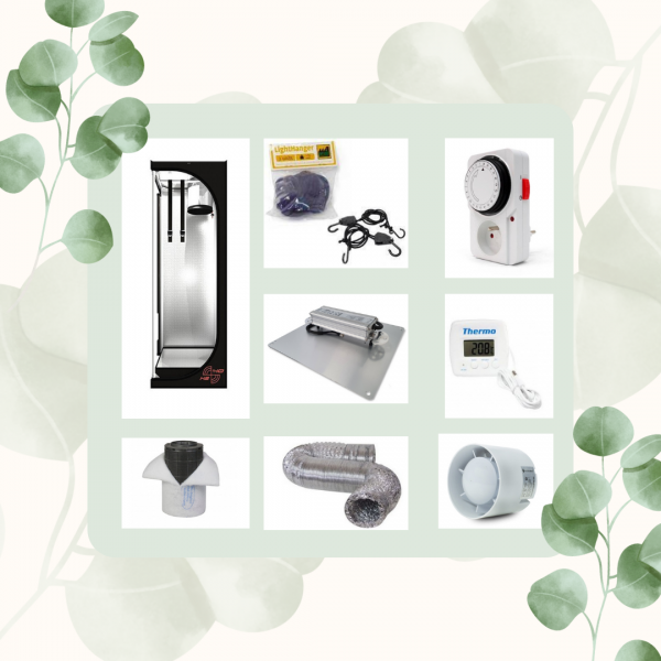 Kit Led The Jackson 100W ARMARIO 40X40X120 loja de cultivo GARDEN CENTER