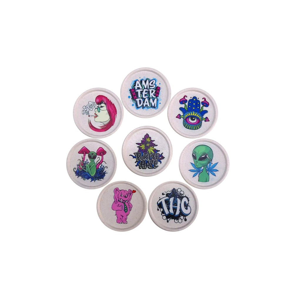 Grinder Biodegradável 55mm Mix